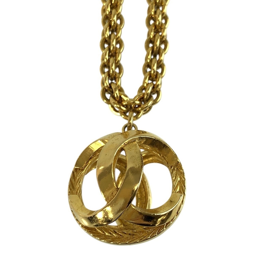 CHANEL Vintage Gold Necklace